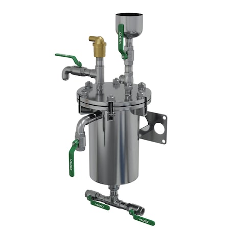 Skidmore Closed Loop Hydronic Filter X-Pot Compact Xpot Compact (Includes Piping, AAV & Filter)